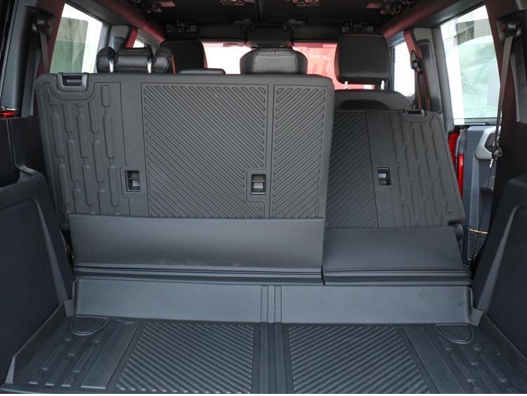 Almohadilla del Respaldo del Asiento Deflector del Maletero Modificación Interior del Ford Bronco