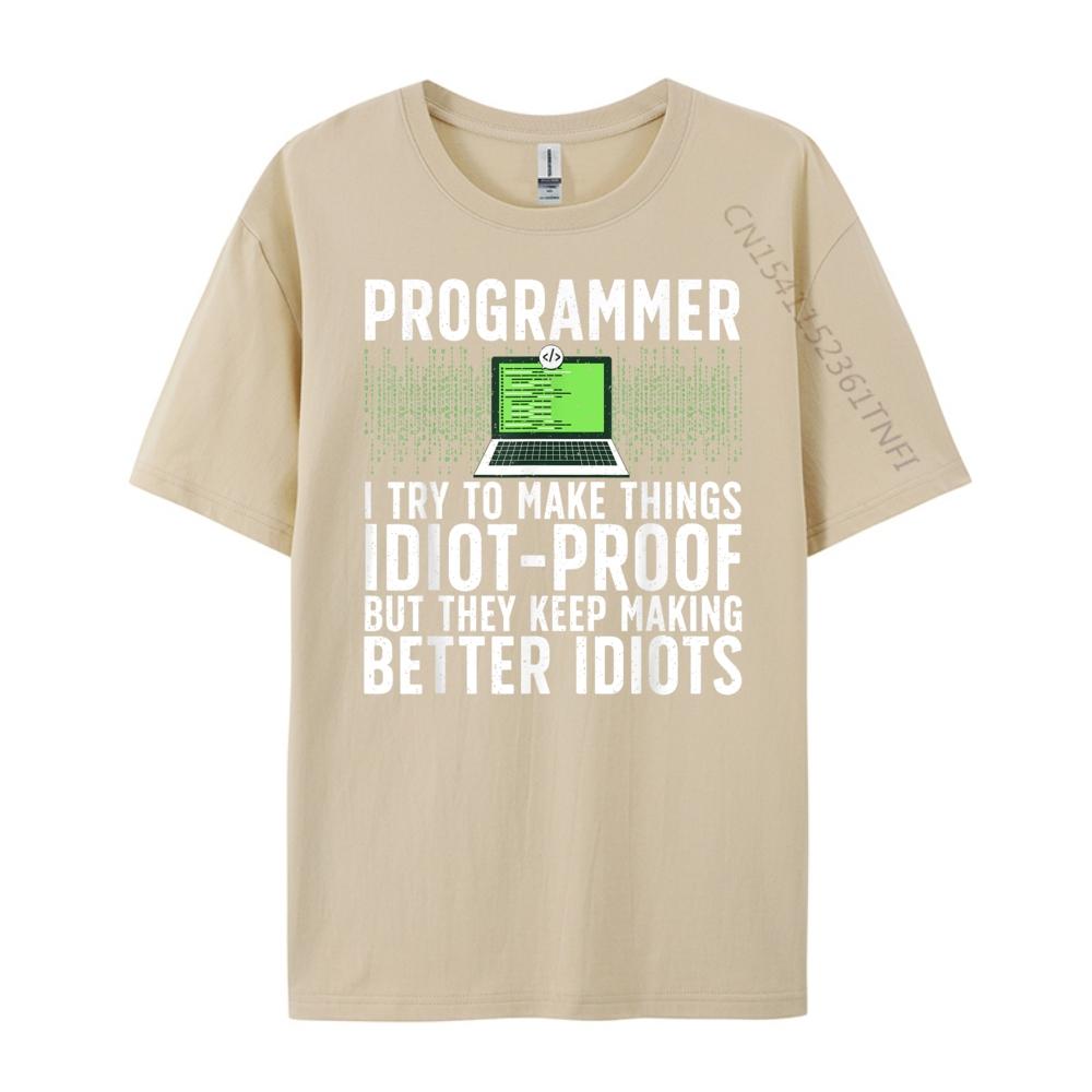 Cool Computer Programmer For Women Science Coding Lovers Plain T Shirts Wholesale Mans Clothes Graphic Tshirts