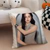 Beautiful Actress CChanikarn Tangkabodee Cushion Cover Throw Pillow Cover Hidden Button Durable Polyester Chair Cushion
