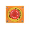 LAY7 11ZS For Industrial Stop Button Switch Box Waterproof Dual Circuit DPST Safety Switch 600V 10A Panel Cutout