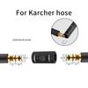 Conector de tubo de extensão para adaptador de mangueira de lavadora de alta pressão para Karcher Bosch Nilfisk Sthil Conecte mais mangueiras de tubo em uma