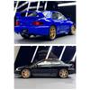 1/32 Subaru Impreza WRX STI Alloy Sports Car Model Diecasts Metal Racing Car Vehicles Model Sound Light Simulation Kids Toy Gift