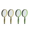 Magnifying Glass HD Optical Glass Lens Shatterproof Rubber Handle Handheld Magnifier for Book Newspa