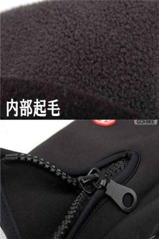 Mgkr Large Cold and Rainproof for Outdoor and Smartphone Touchscreens Men's Gloves, Weather, Windproof, Motorcycles, Cycling, Photography,