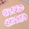 10 Pcs Makeup Remover Pads Washable Double-Layer Strawberry Print Cleaning Cotton Reusable Facial Make Up Removal Pads Tool