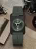 TOMI Square Calendar Watch - Korean Style Student Strap Watch