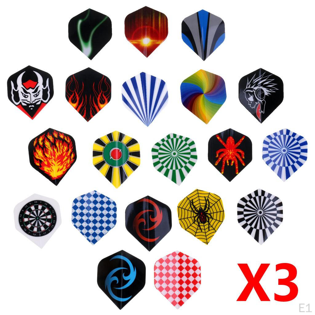 3 Set da 60 Pezzi Palette Standard, Colore Misto