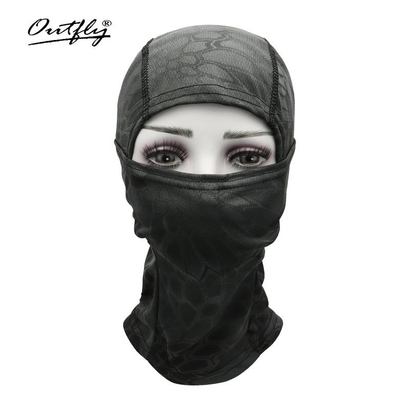 Camouflage headgear dust mask outdoor riding scarf cover face protection breathable sunscreen windproof motorcycle headgear