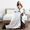 Motoko Kusanagi Ghost in the Shell Blankets Coral Fleece Plush Spring/Autumn Throw Blankets for Sofa Outdoor Rug Piece