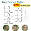 Fruit Tree Branch Shape Fixator Garden Yard Trees Support Holder Plants Vine Trainers M-Shaped Steel Wire Branch Bending Tools
