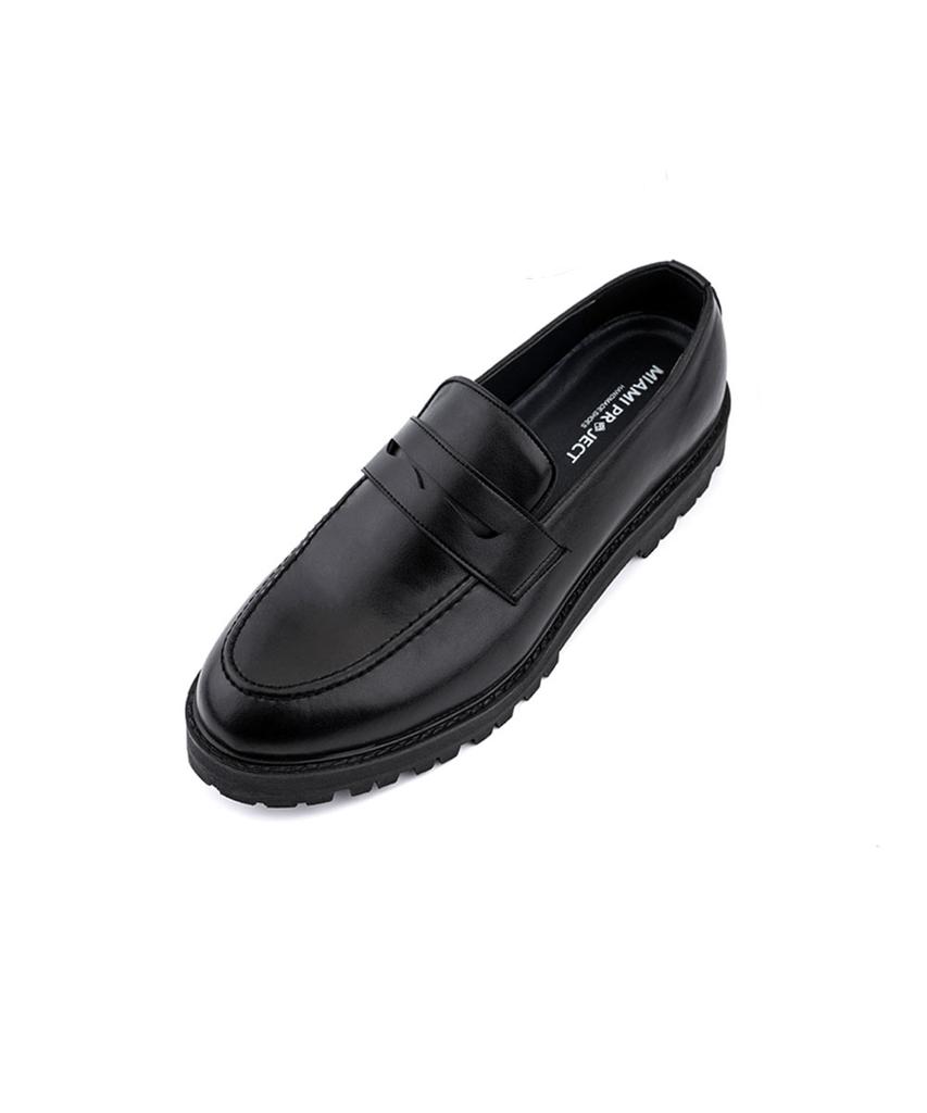 Miamiproject 0891 Causeway Basic Penny Loafers Vantablack