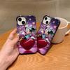 Disney phone case, double-layer protective cover, suitable for iPhone X/XS/SE/7/8/11/12/13/14/15/16/17 Pro Max Plus