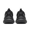 Anta Men Galaxy Retro Versatile Thick-Sole Elevation Soft Comfort Casual Shoes Black Silver 912618839-4