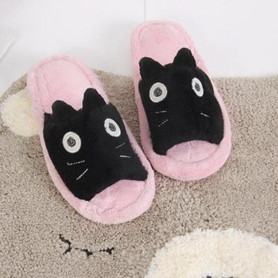 Noah Cat Microfiber Slippers