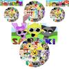 55 Piece Incredibox Sprunki Cute Style Waterproof Stickers For Creative Decoration