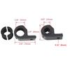 Motorcycle LED Headlight Clamps Bracket Spotlight Tube Clamp Mount Kit For Kawasaki Versys 650 Z900 Z1000 Suzuki 650 Africa Twin