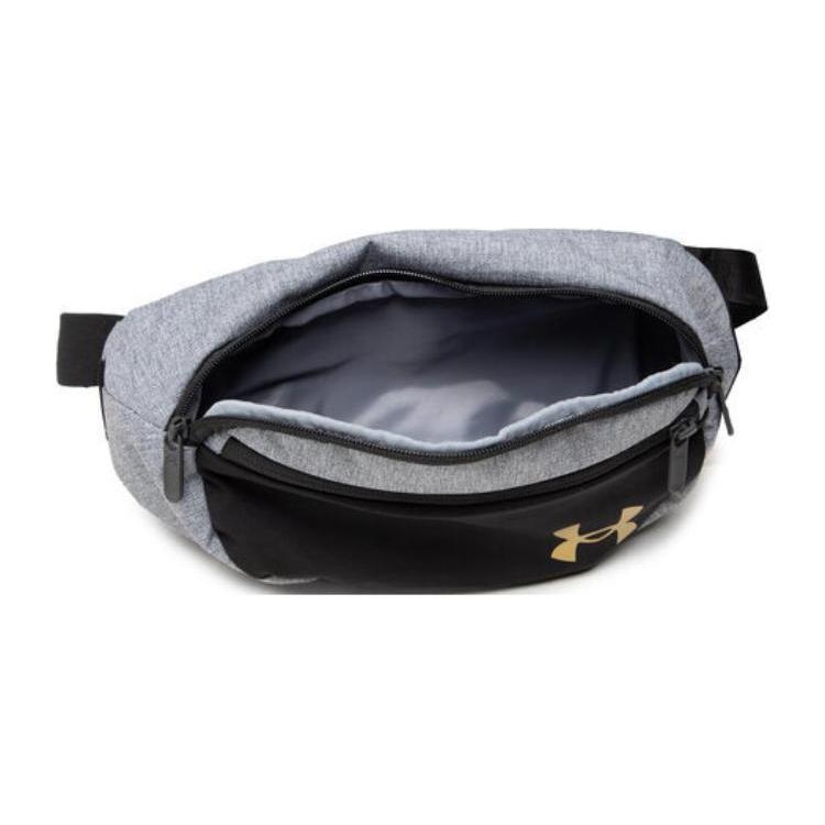 Under Armour Polyester Crossbody Bag, Fanny Pack Regular Unisex Gray 1364190-012