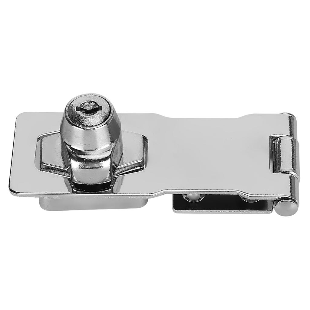Household Zinc Alloy Anti Theft Security Cabinet Drawer Door Lock Hasp Hardware Fittings