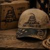 New Hat Gadsden Snake Hat Men's and Women's American Flag D Printed Baseball Cap