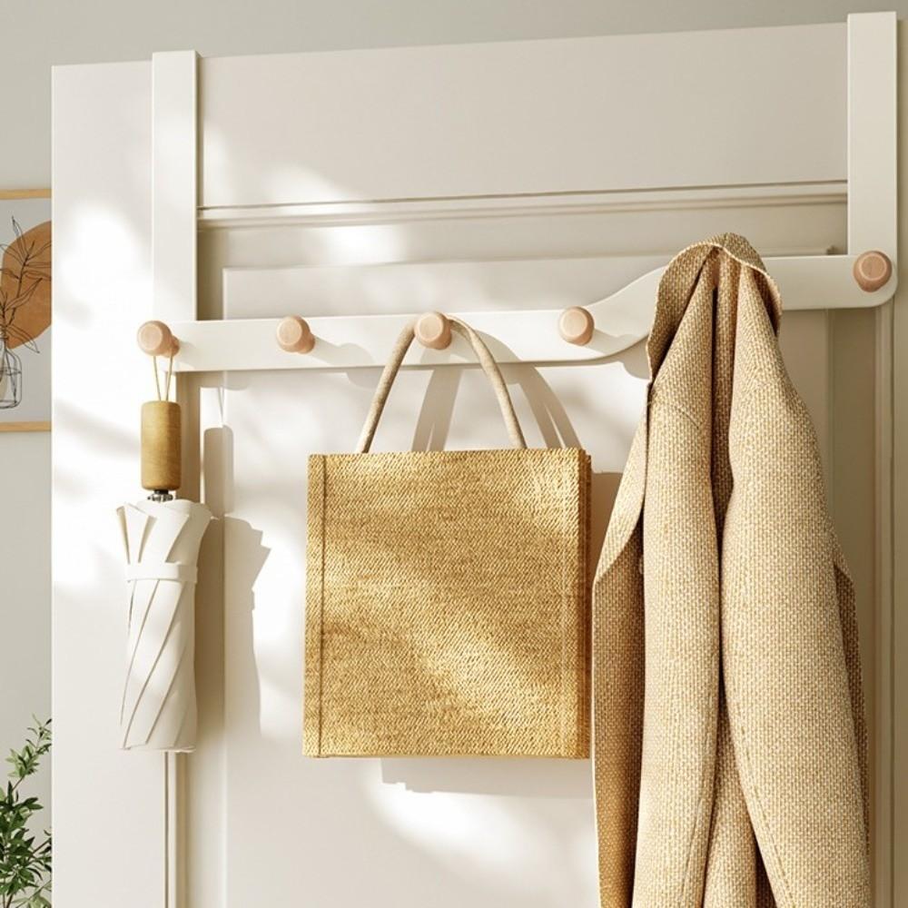 Space Saving Clothes Coat Hat Towel Hanger 5/6 Hooks Kitchen Accessories Holder  Home Decoration