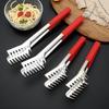 304 Stainless Steel Kitchen Tongs: Food, Pasta, BBQ, Spaghetti, Bread, Vegetables