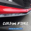 2.5M Car Bumper Lip Stickers Soft Carbon Fiber Car Rubber Bumper Strip Outside Bumper Front Lip Car Bumper Protectors