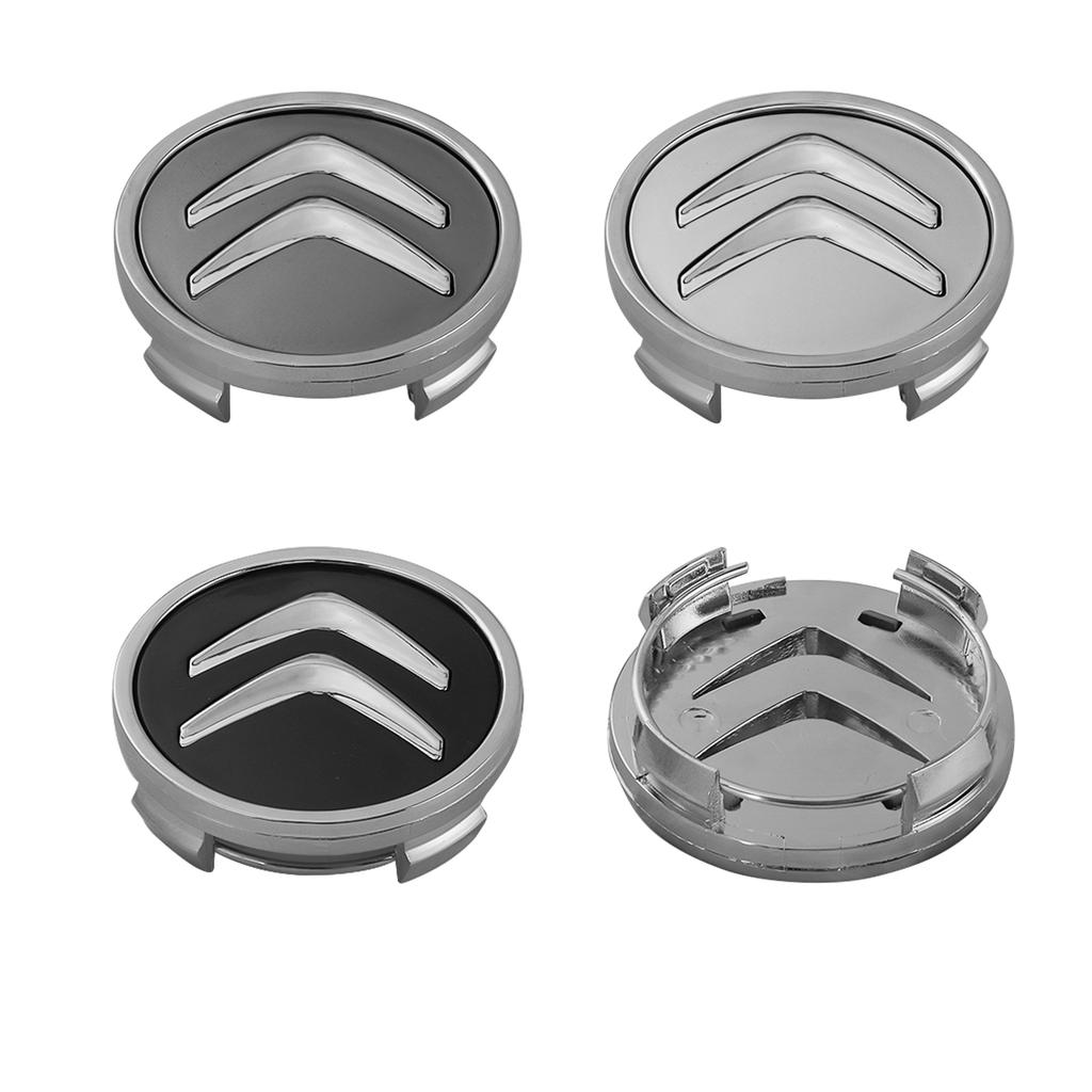 4 szt. 56/60 mm Emblemat Samochodowy Nakładka na Środek Koła Akcesoria Do Dla Citroen C4 C3 C5 C1 C2 Berlingo Celysee Cactus Picasso Saxo