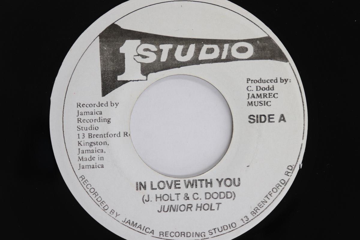 

7inch Record JUNIOR HOLT - In Love With You NONE STUDIO ONE 1985 Jamaica Reggae, Ska & Dub Used