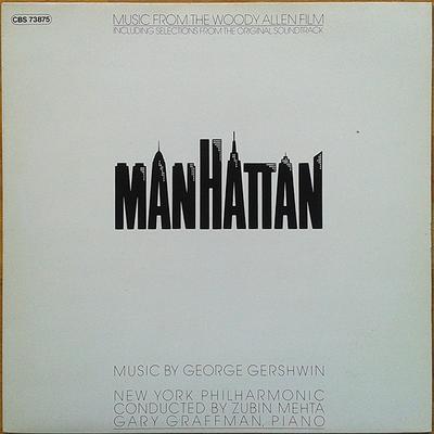 LP Record GEORGE GERSHWIN  NEW YORK PHILHARM  Music From The Woody Allen Film Ma CBS73875 CBS 1979 Holland Soundtracks  Musicals Used