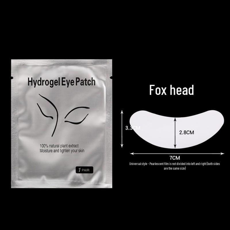 Hydrogel Eye Patches for Eyelash Grafting and Isolation