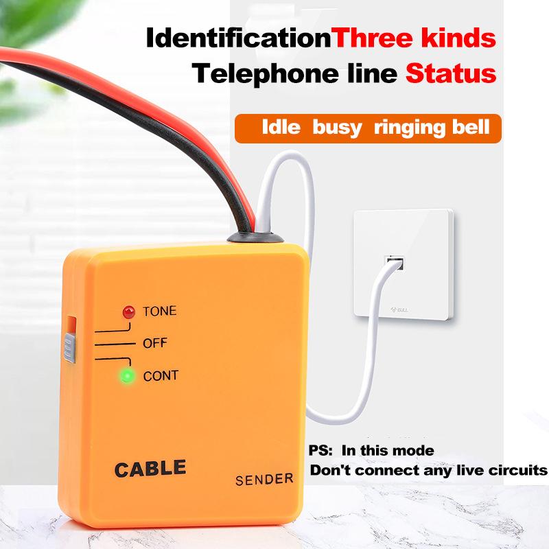 New Diagnose Tone Finder Telephone Wire Cable Tester Toner Tracer Inder Networking Tools