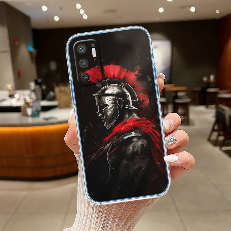 Spartan Warrior Phone Case for Motorola G14 G15 G24 G30 G31 G32 G34 G41 G42 G51 G52 G50 G60S G60 G62 G72 G71 G73 G84 G85 G200 E32