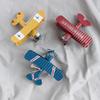 Vintage Metal Airplane Model Retro Iron Aircraft Ornament Nordic Creative Crafts Desktop Decoration Household Decoration Collectible Present