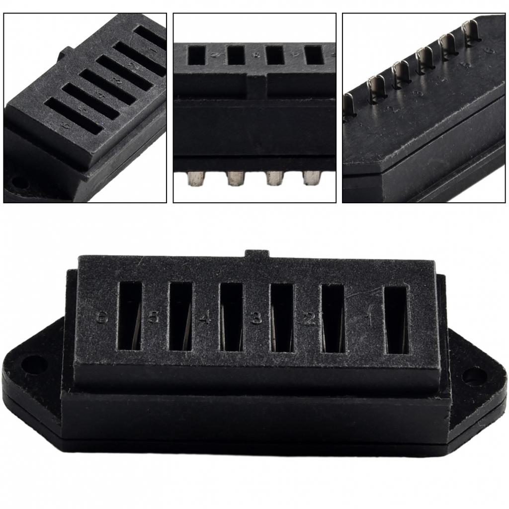 Connettore Batteria a 6 Pin per Scatola Batteria Bicicletta Elettrica, Facile Installazione