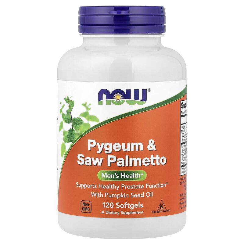 Pygeum & Saw Palmetto With Pumpkin Seed Oil, 120 Softgels