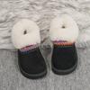 New Fleece Cuff Low-top Fleece Cotton Shoes for Women, Plus-size Warm Thick-soled Snow Boots