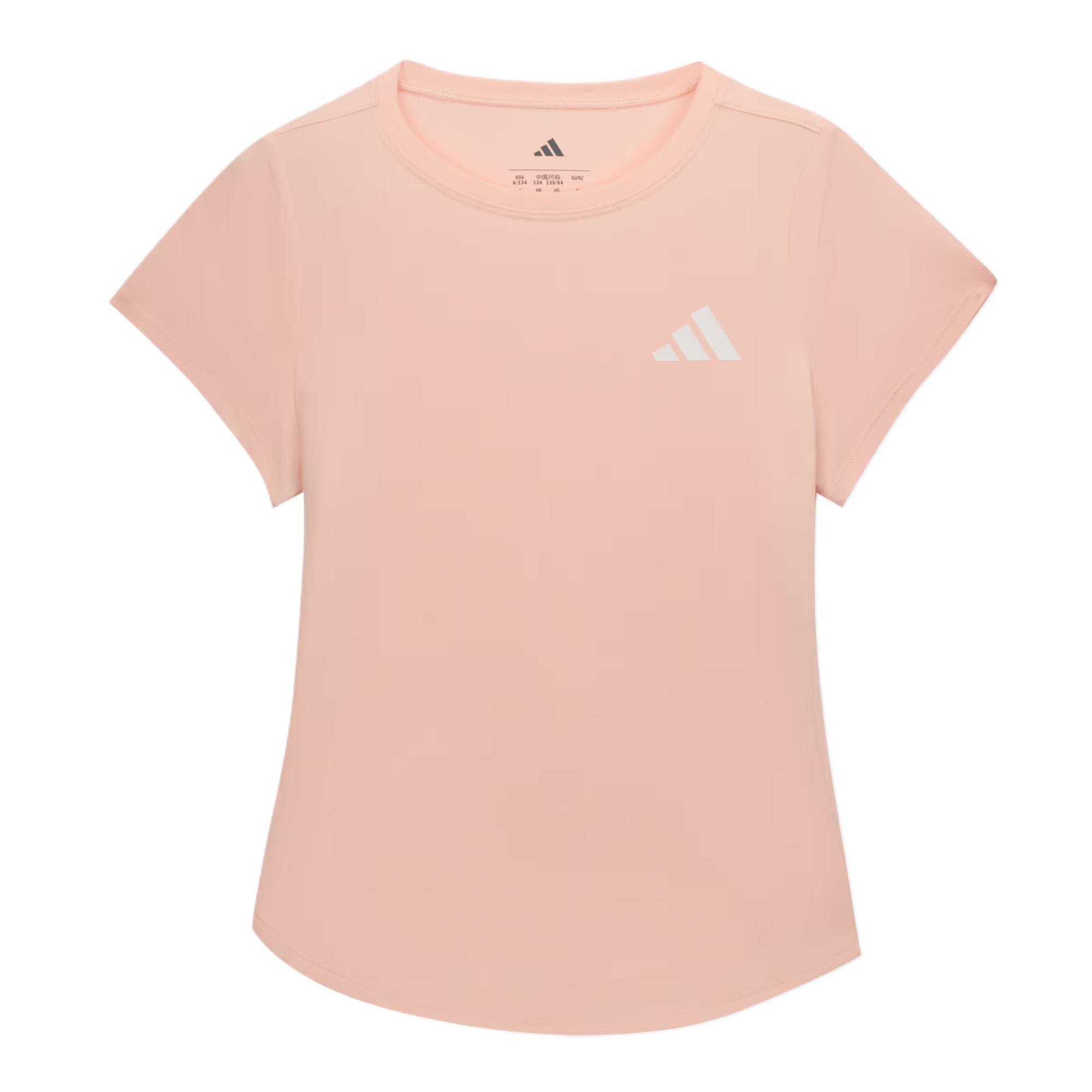 Adidas Sportswear T Shirt Ice Crystal Pink Children Aged 3 7 Years Old KG3138 152