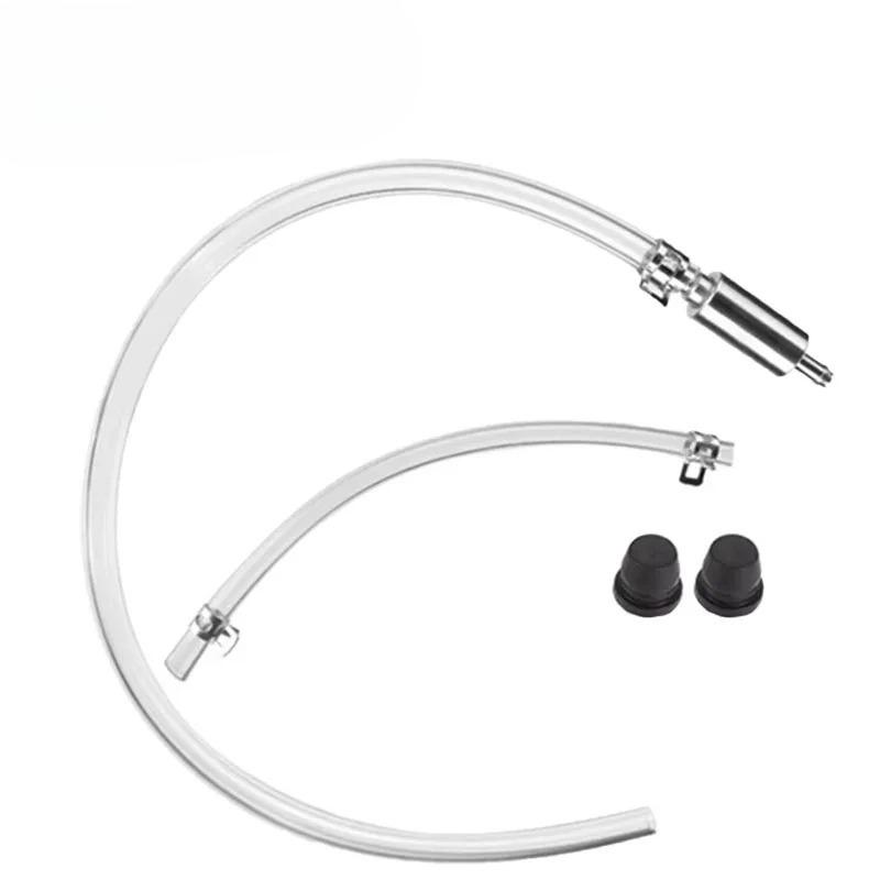 1-10PCSUniversal Motorcycle Fuel HoseOil ExtractorTool Hydraulic Brake Bleeder Hose Caliper Drain GuideTube Automotive Accessory