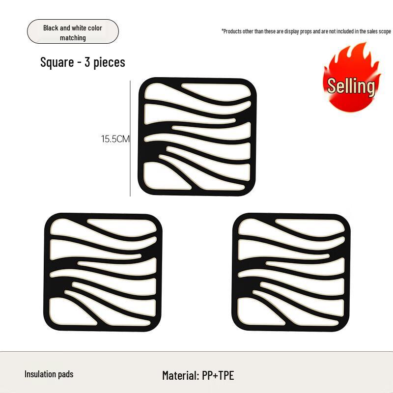 UFORU Series Non-slip Heat-Insulating Coaster