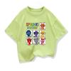 Summer Kids Game Incredibox Tshirt Cute Sprunki Cartoon Tops Baby Girls Spring O-Neck TeeChildren Short Sleeve Shirt Clothes