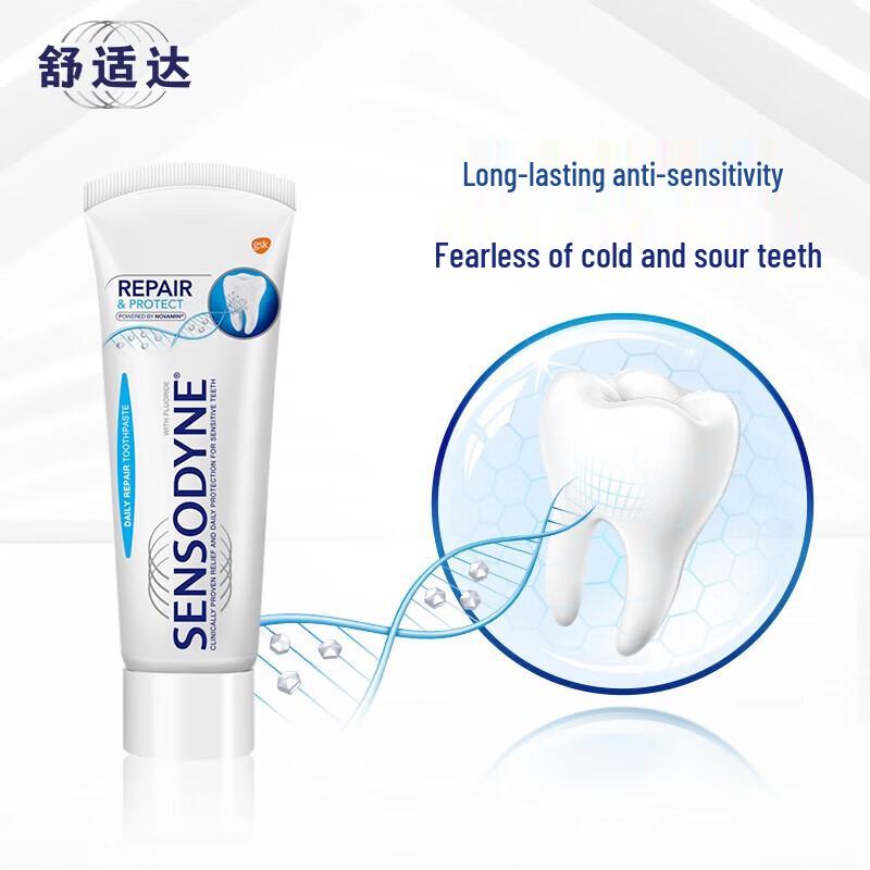 Sensodyne Professional Repair Tandkräm med 2 Mjuka Tandborstar