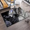 Aviation Pilot Theme Carpet with Fighter Jet, Top Gun Design Suitable for use as an anti-slip for living room bedroom sofas