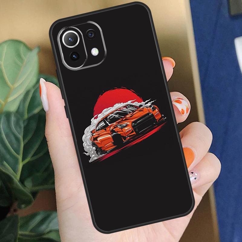 Japan JDM Car Case For Xiaomi 17 Pro Max 14 15 Ultra 13T 14T 15T Pro POCO F8 F7 F5 F6 X5 X6 X7 Pro Coque