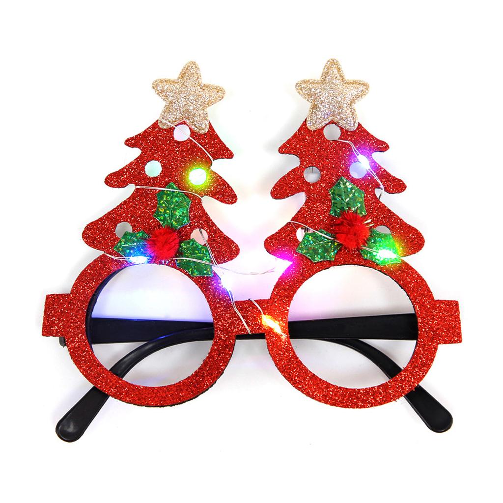 2024 Christmas Eve Glasses Celebration Party Eyewear Frame Newyear Party Supply