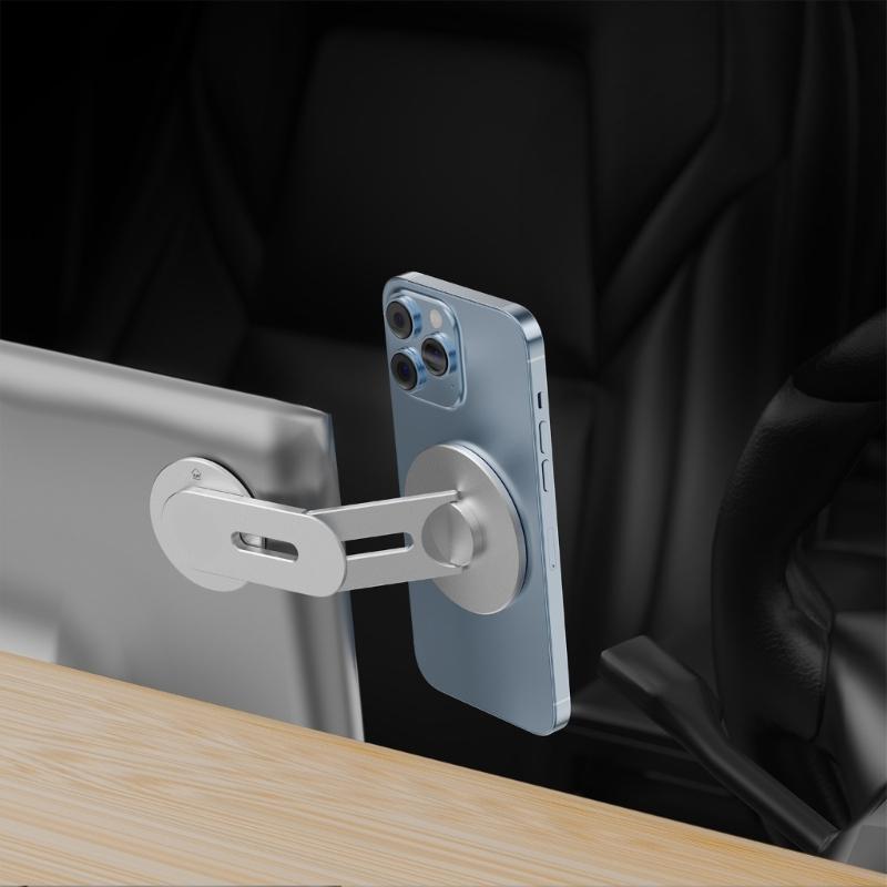 Global Pliable Phone Holder For Car With Strong Attractor Cessation Screen Secret Installation Against Shake Consistent Multiple Devices