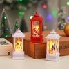 Santa Claus Christmas Lantern Candle Holder Night Light