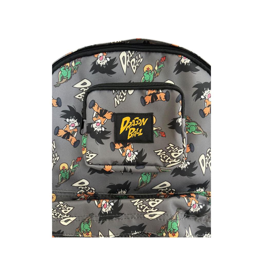 Small Planet Dragon Ball Print Backpack with Nap Print All-Over