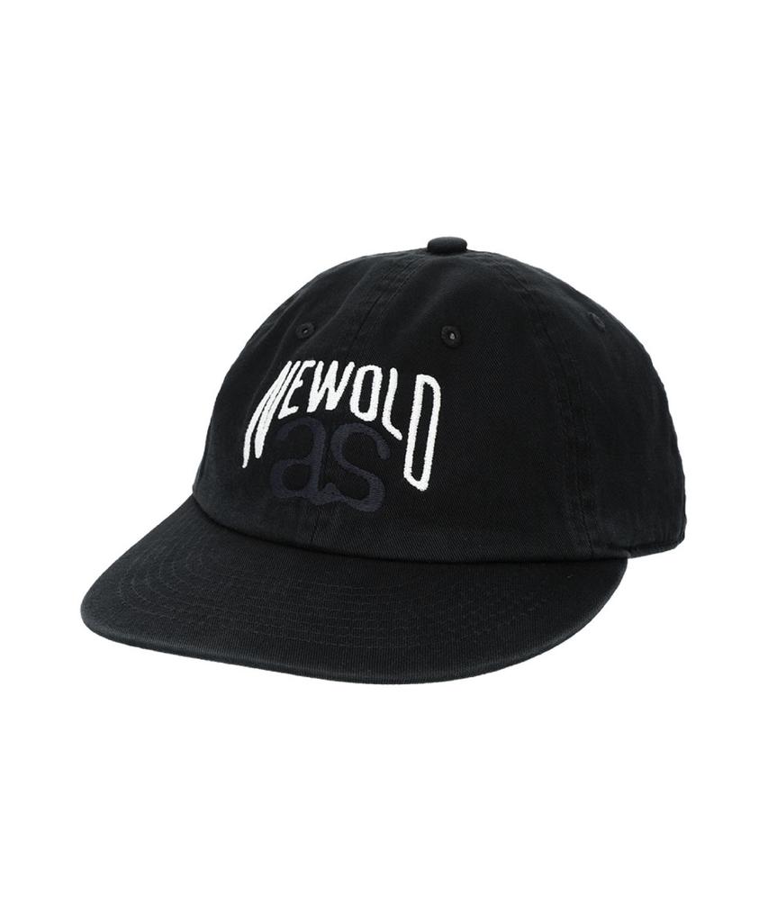ALTER STUDIO Washed Two-Tone Logo Cap_Black