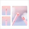 4pcs Sakura Gel Ink Pens Set Cherry Blossom Flower Print 0.5mm Ballpoint Black Color Ink Quick Dry Smooth Writing