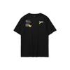 Li-Ning X Disney Joint Fashion Sport Series Cartoon Short Sleeve T-Shirt Unisex Tops Black AHSR544-2